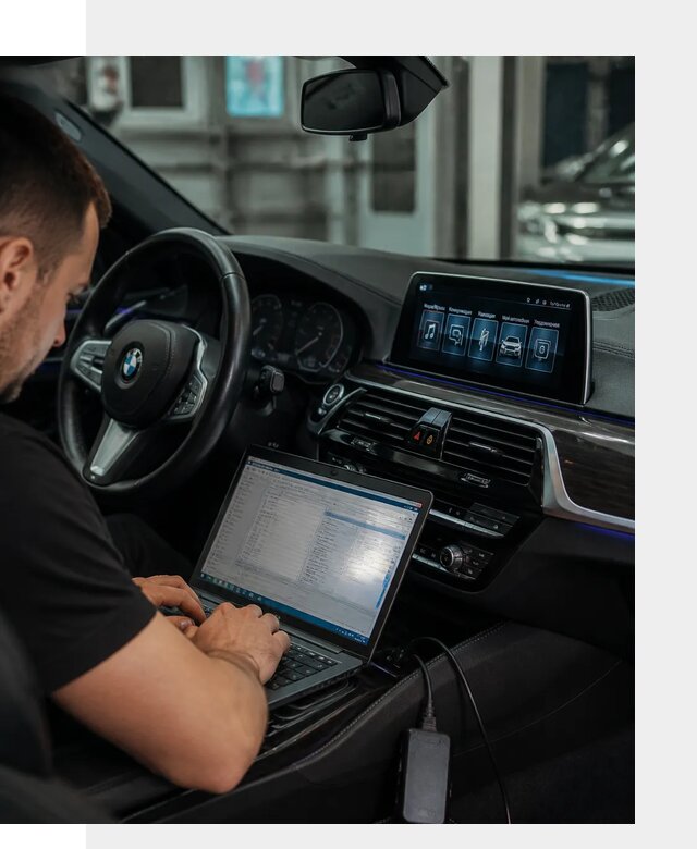 Русификация мультимедиа BMW для авто под ключ в Петрозаводске