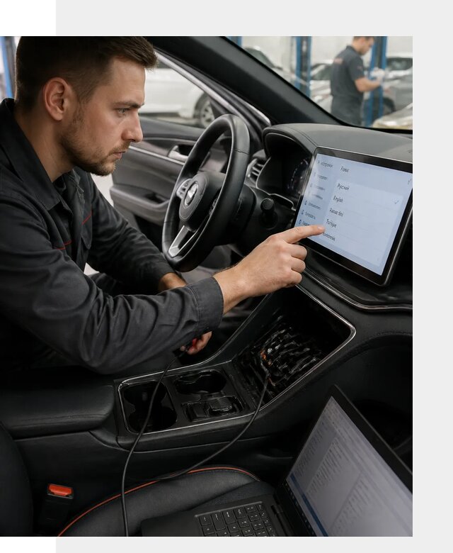 Профессиональная русификация BYD SONG Plus в Петрозаводске