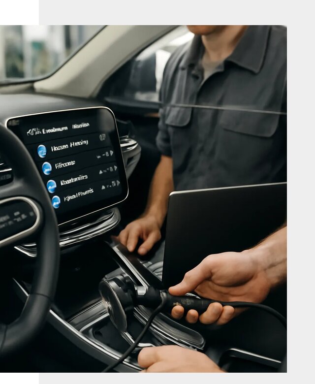 Установка приложений Geely для мультимедиа автомобиля в Петрозаводске