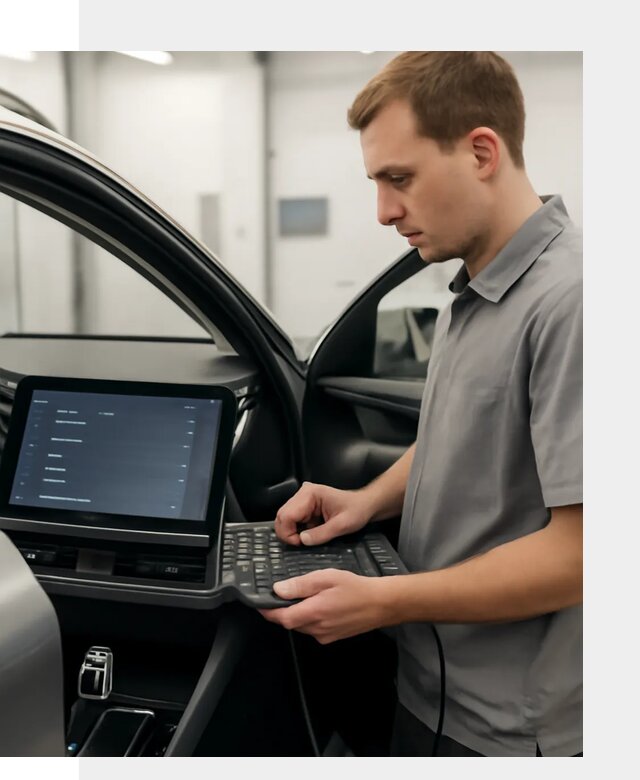 Русификация мультимедиа автомобилей Lynk Co в Петрозаводске