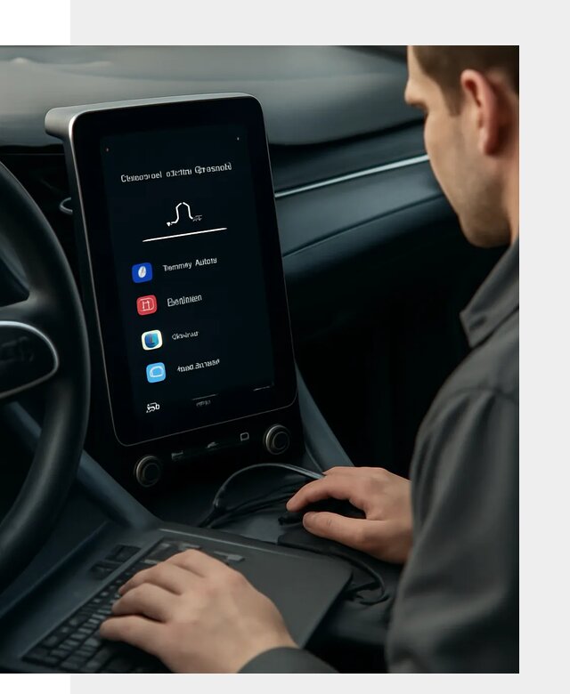 Установка приложений Lynk Co на автомобиль в Петрозаводске