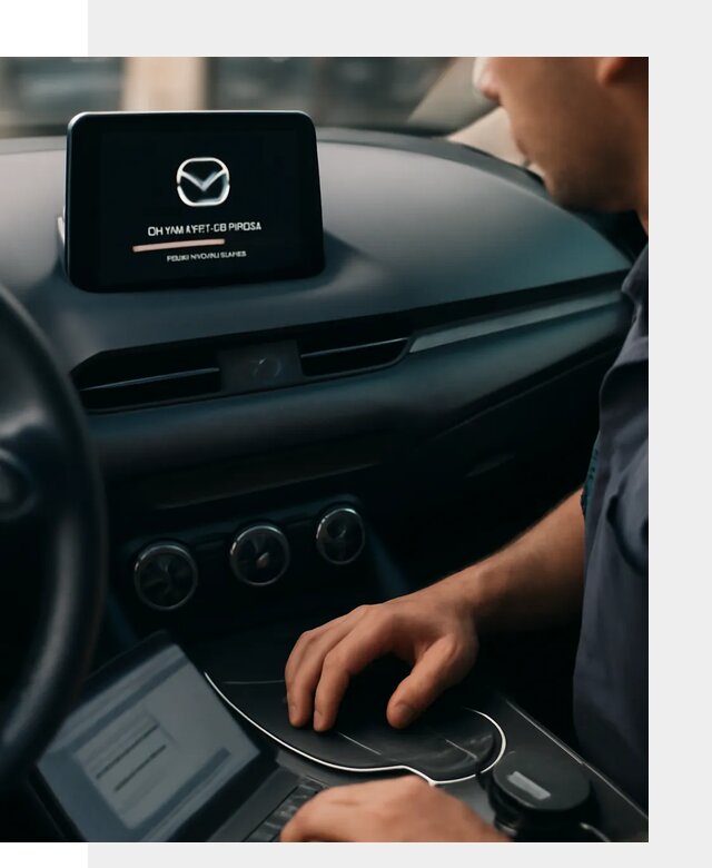 Установка приложений Mazda на мультимедийную систему в Петрозаводске